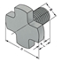 Afbeelding van Retaining screws DIN 6367 M10 