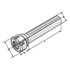 Picture of Collet chucks with straight shank ER16-1/10-150  |  Ø = 16