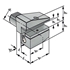 Picture of Radial toolholders B4-16x12x24 DIN 69880 (ISO 10889)