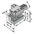 Afbeelding van Axial toolholders C1-16x12 DIN 69880 (ISO 10889)