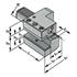 Afbeelding van Axial-Toolholders C2-16x12 DIN 69880 (ISO 10889)