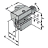 Picture of Axial toolholders C3-16x12 DIN 69880 (ISO 10889)