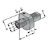 Afbeelding van Tapping chucks 20 x M3-M14 - Gr.1 with length compensation