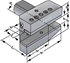 Afbeelding van Radial toolholders B6-20x16x30 DIN 69880 (ISO 10889)