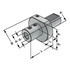 Afbeelding van Boring holders E1-20x16 DIN 69880 (ISO 10889)