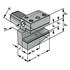 Picture of Radial-Toolholder B2-25x16x30 DIN 69880 (ISO 10889)