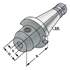 Afbeelding van End mill holder SK 30-06-40 DIN 2080