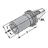 Picture of Morse taper adaptor SK 30-1-50 for MT, tanged, DIN 6383