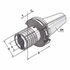 Picture of Tapping chuck SK 30 - M3-M14 - Gr.1 with length compensation