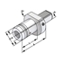 Afbeelding van Hydraulic expansion chuck VDI 30-06-49 DIN 69880 (ISO 10889)