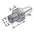 Picture of Tapping chuck BT 30 - M3-M14 - Gr.1 JIS B 6339 (MAS-BT) A