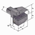 Afbeelding van Radial toolholders B4-30x20x40 DIN 69880 (ISO 10889)