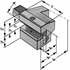 Afbeelding van Axial toolholders C4-30x20 DIN 69880 (ISO 10889)