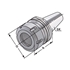 Afbeelding van Collet chuck SK 40-2/16-50 ER25 without drive slots