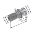 Picture of Pull studs M16 CAT metric for high-pressure cooling (MAZAK)