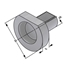 Image sur Joints pour écrous | OZ16 | Ø 2,0 DIN 6388 (ISO 10897)