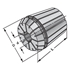 Image sur Joints pour écrous | OZ16 | Ø 2,0 DIN 6388 (ISO 10897)