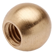 Afbeeldingen van Ball sprayer nozzle (brass) Gewinde M5 | Ø 8 mm