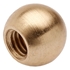 Afbeelding van Ball sprayer nozzle (brass) Gewinde M5 | Ø 8 mm