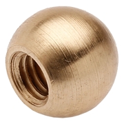 Afbeeldingen van Ball sprayer nozzle (brass) Gewinde M6 | Ø 10 mm