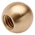 Afbeelding van Ball sprayer nozzle (brass) Gewinde M6 | Ø 10 mm