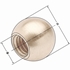 Afbeelding van Ball sprayer nozzle (brass) Gewinde M6 | Ø 10 mm