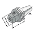 Afbeelding van End mill holder BT 50-06-63 with cooling channels