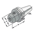 Afbeelding van End mill holder BT 50-10-63 with cooling channels