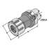 Picture of Collet chuck HSK 100-2/16-110 OZ16 DIN 69893 (ISO 10897) Form A