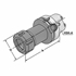 Afbeelding van Collet chuck  HSK 100 1/10-100 ER16 DIN 69893 (ISO 15488) Form A