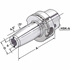 Picture of Shrink chucks HSK 100-05-80 with cooling channels