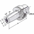 Afbeelding van Shrink chucks HSK100-06-120 with cooling channels