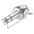 Afbeelding van Collet chuck HSK 63-1/10-160 KPS10 DIN 69893 (ISO 15488) Form A