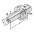 Afbeelding van Shrink chuck  PSK 50-25-90 ISO 26623