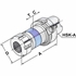 Afbeelding van Tapping chucks for synchronisation HSK63 - M3-M12 (ER16) - 89  DIN69893-A