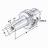 Picture of Shrink chuck HSK 63-03-80 DIN 69893 Form A