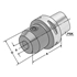 Picture of En mill holder PSK 32-06-45 ISO 26623