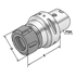 Picture of Collet chuck  PSK 50-1/10-100 ER16 ISO 26623