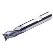 Picture of Solid carbide  3 flutes long 10mm 10,0 - 10 AlTiCrN coating
