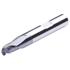 Afbeelding van Solid carbide ball nose end mill 2 flutes short 3m R1,5 - 6 AlTiCrN coating