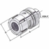 Picture of Collet chucks HSK 63-2/25-85 OZ25 DIN 69893 Form F