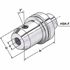 Afbeelding van Whistle Notch HSK 63-08-100 DIN 69893 Form F