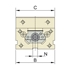 Afbeelding van Twin vice TLD-60G/HV mechanical