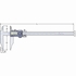 Picture of Digital caliper heavy duty | 0-500mm  with data output | reading 0,01mm