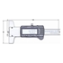 Picture of Depth gauge digital 0-30mm reading 0,01mm