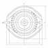 Picture of Swivel base for machine vice ATW-675 / ATW689