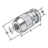 Image sur Joints pour écrous | OZ16 | Ø 2,0 DIN 6388 (ISO 10897)