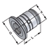 Picture of Reducing adaptors for quick change adaptors Size 2 to size 1