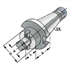 Picture of Shell mill holder SK 50-32-40 with enlarged contact face