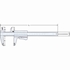 Afbeelding van Vernier caliper | 0-150mm analogue | with thumb clamp